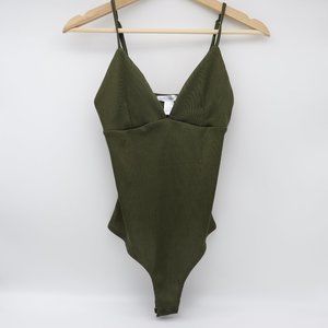 ReVamped dark green bodysuit